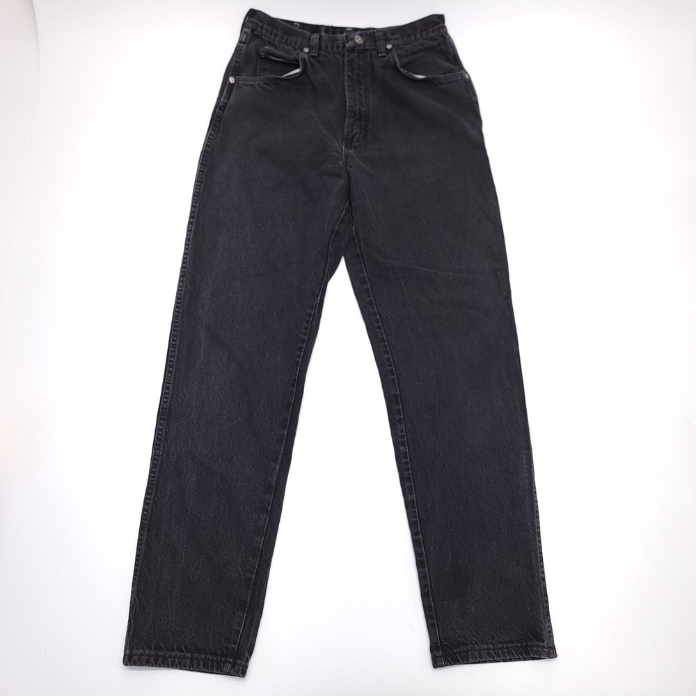 Wrangler Men's Black Jeans 30x33 97602CB Vintage Made USA